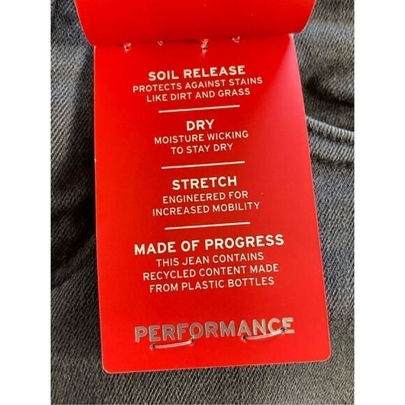 Levi's BOYS 2T Performance Slim Denim BLACK Shorts - Picture 4 of 11